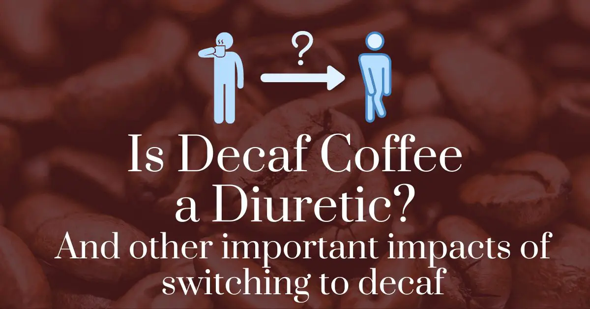 Is decaf coffee a diuretic? And other important impacts of switching to decaf