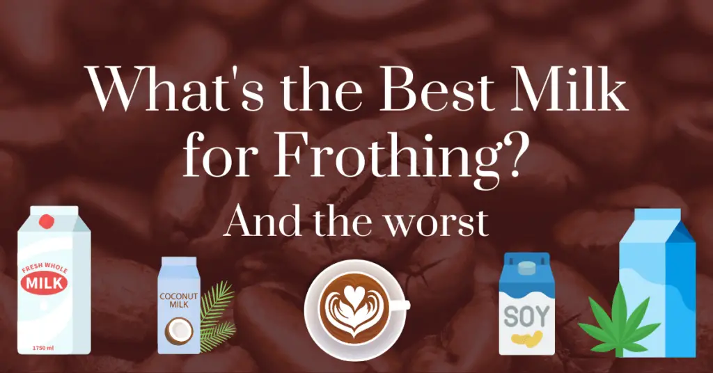 What's the best milk for frothing? And the worst