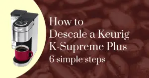 How to descale a Keurig K-Supreme Plus: 6 simple steps