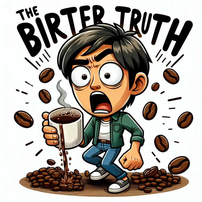 bitter coffee