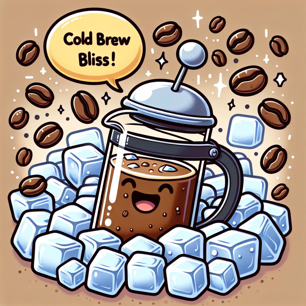 cold brew coffee french press 1