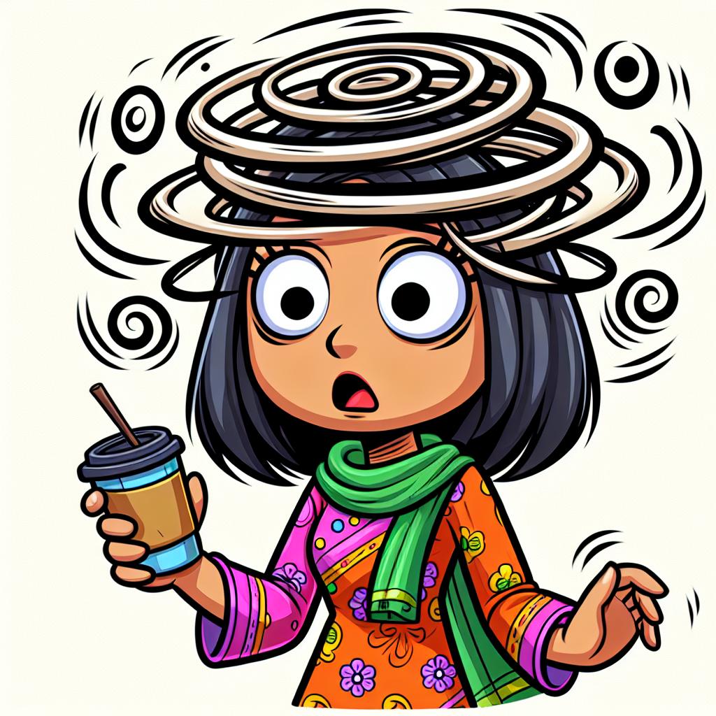 dizziness after drinking coffee