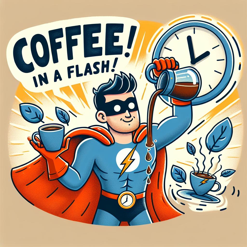 fastest way to make coffee