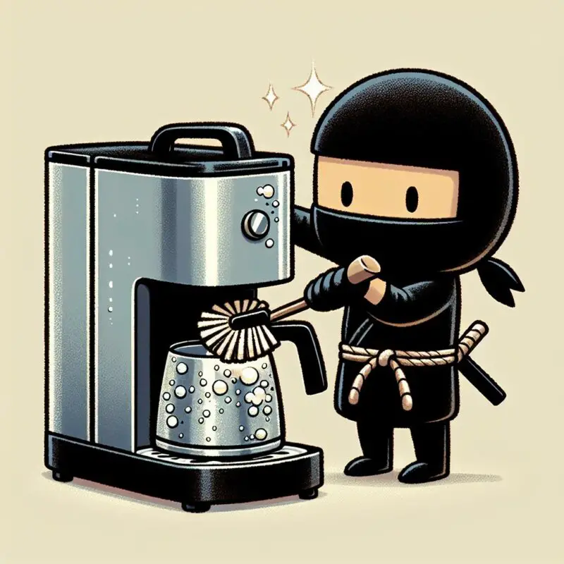 how to clean a ninja coffee maker